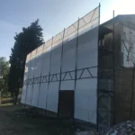 Impalcatura a Francavilla d'Ete, Via Monterone