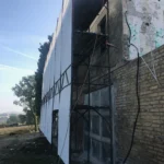 Impalcatura a Francavilla d'Ete, Via Monterone