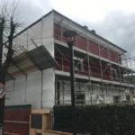 Ponteggi a Tolentino, Viale Vittorio Veneto