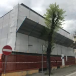Ponteggi a Tolentino, Viale Vittorio Veneto