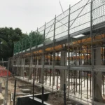 Montaggio Impalcatura a Macerata, Contrada Pieve