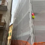 Ponteggi a Matelica, Via Umberto I