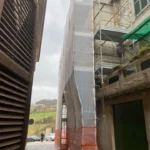 Ponteggi a Matelica, Via Umberto I