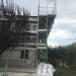 Ponteggi a Matelica, Via Umberto I