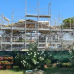 Impalcatura a Appignano, Via IV Novembre