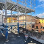 Impalcatura a San Severino, Via Alighieri