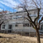 Impalcatura a San Severino, Via Alighieri