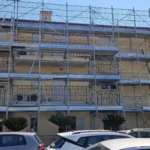 Impalcatura a Macerata, Via Borsellino