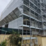 Montaggio Ponteggi a Montegranaro, Via Boncore