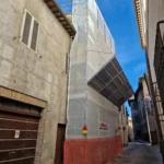 Impalcatura a San Severino, Via Salimbeni