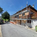 Ponteggi a Castelraimondo, Frazione Rustano