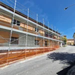 Ponteggi a Castelraimondo, Frazione Rustano
