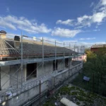 Montaggio Ponteggi a Muccia, Via Mazzini