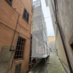 Ponteggi a Camerino, Via Antinori