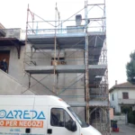 Ponteggi a Civitanova Marche, Via Pigafetta 1