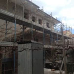 Montaggio Ponteggi a Civitanova Marche, Via F. De Pinedo
