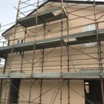 Montaggio Impalcatura a Civitanova Marche, Via Pertini 52