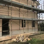 Montaggio Impalcatura a Civitanova Marche, Via Pertini 52