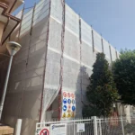 Montaggio Ponteggi a Montecosaro, Via De Gasperi