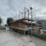 Impalcatura a Civitanova Marche, Via Carducci,14