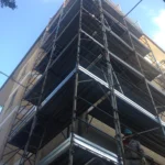 Ponteggi a Macerata, Via Zincone 36