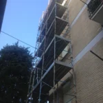 Ponteggi a Macerata, Via Zincone 36