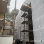 Montaggio Impalcatura a Corridonia, Via Montolmo