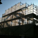 Ponteggi a Civitanova Marche, Via Tasso, 41