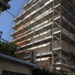 Montaggio Impalcatura a Montegranaro, Via Fermana Sud,18