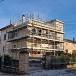 Montaggio Ponteggi a Corridonia, Viale Niccolai