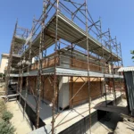 Ponteggi a Civitanova Marche, Via Vespucci