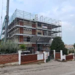 Impalcatura a Civitanova Marche, Via Pigafetta, 41-43
