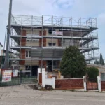 Impalcatura a Civitanova Marche, Via Pigafetta, 41-43