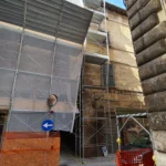 Ponteggi a Matelica, Corso Vittorio Emanuele 130