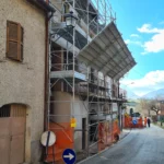 Montaggio Impalcatura A Matelica, Località Braccano