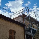 Montaggio Impalcatura A Matelica, Località Braccano