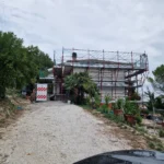 Montaggio Impalcatura a Magliano Di Tenna, Via Indipendenza