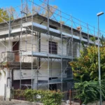 Montaggio Impalcatura a San Severino Via San Pacifico 41