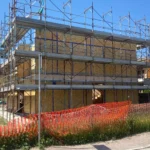 Montaggio Ponteggi a Villa Musone
