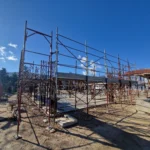 Montaggio Ponteggi a San Ginesio, Contrada Da Morichella