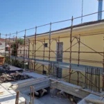 Montaggio Impalcatura a Civitanova Marche, Via Giusti