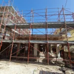 Montaggio Impalcatura a Civitanova Marche, Via Giusti