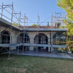 Montaggio Ponteggi a Mogliano, Contrada Santa Caterina