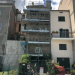 Montaggio Impalcatura a Pollenza, Via Giacomo Leopardi 32