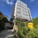 Montaggio impalcatura a Sant'Elpidio al Mare, Via Trentino