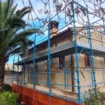 Montaggio Ponteggi a Sant'Angelo in Pontano, Contrada Moleano, 11
