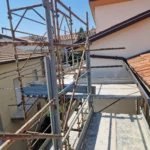 Ponteggi a Recanati, Via Beato Benvenuto