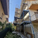 Ponteggi a Recanati, Via Beato Benvenuto