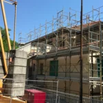 Impalcatura a Cessapalombo, Viale Della Repubblica 2